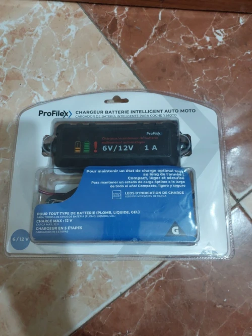 Chargeur de batterie Profilex 6/12v