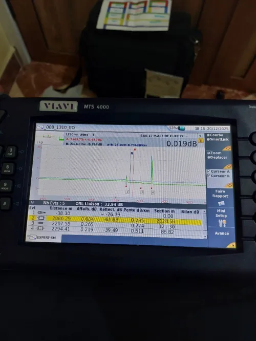 OTDR  VIAVI MTS 4000