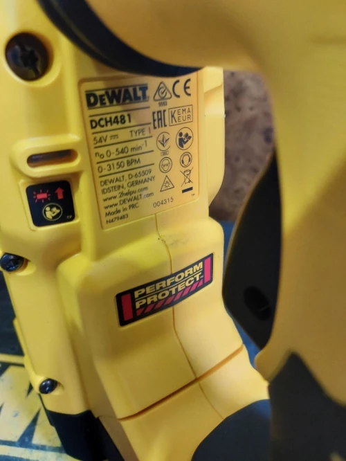 Perforateur Dewalt SDS-Max 54v 9Ah