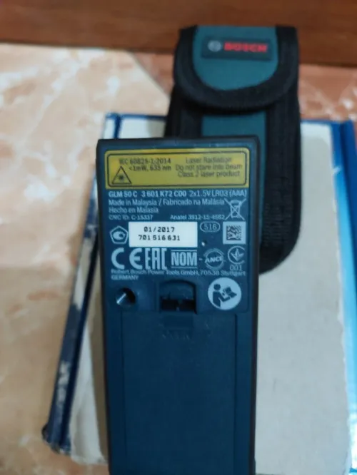 Télé-mètre laser Bosch GLM 50 C
