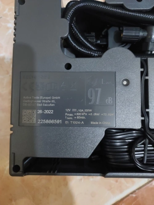 Mini compresseur Active tools 12v 5bar (Original - Kaba)