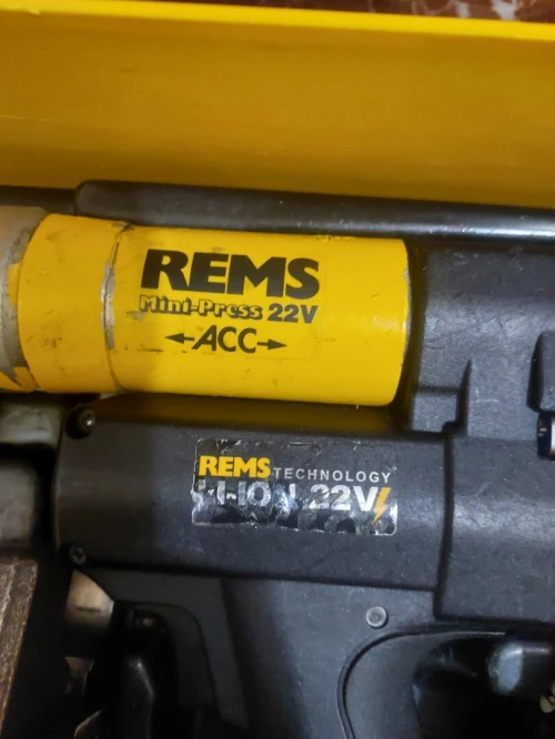 Sertisseuse REMS Mini-press 22v -ACC- (Germany)