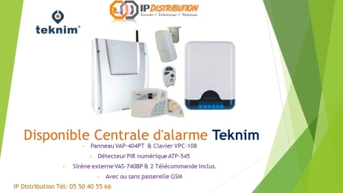 Centrale d'alarme Teknim