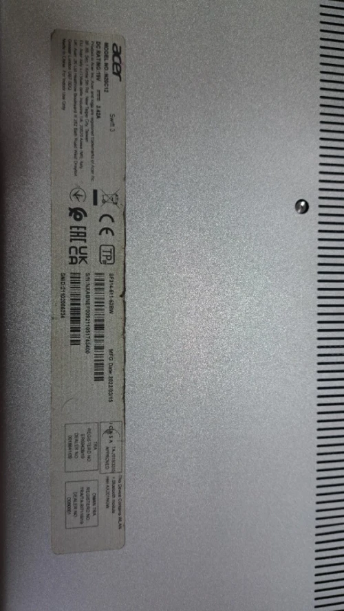 Acer Swift 3 i5 1135G7