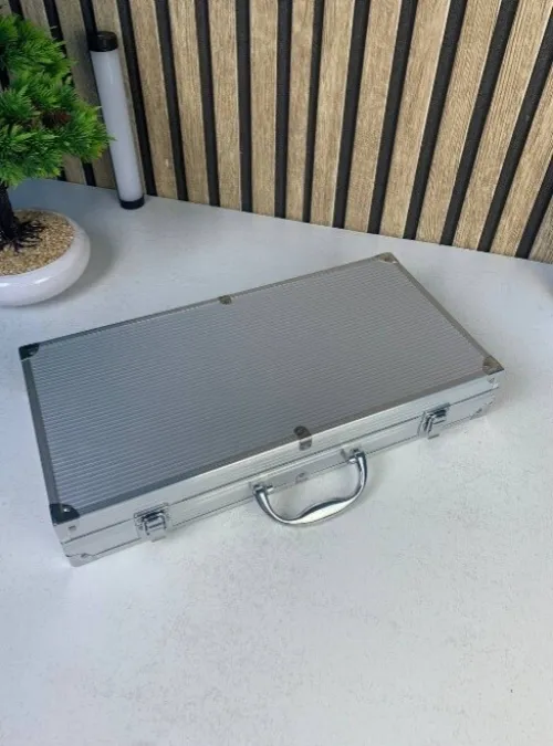 Coffret de couteaux professionnel 9PCS avec valise en aluminium