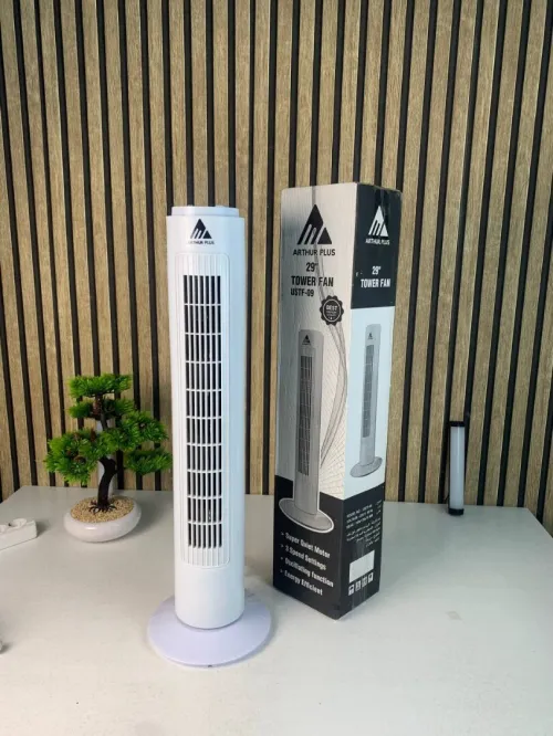Arthur Plus 29" Tower Fan USTF-09 - مروحة برج آرثر بلس 29 بوصة فائقة الهدوء ال