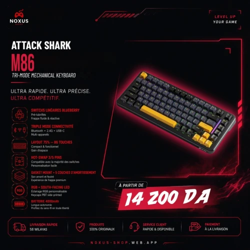 Claviers Gaming Mécaniques & Magnétiques | Noxus Shop