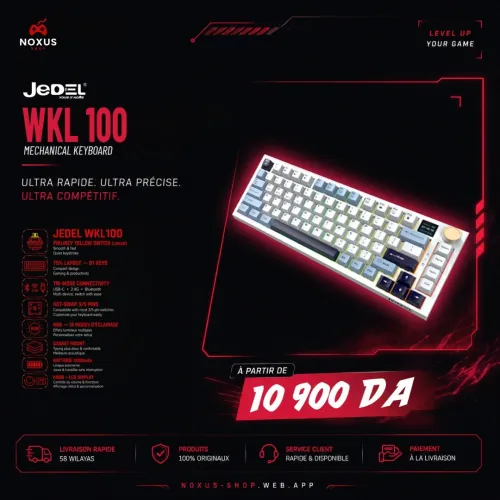 Claviers Gaming Mécaniques & Magnétiques | Noxus Shop