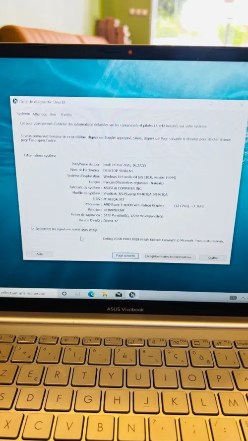 Asuse vivo book M1403QA