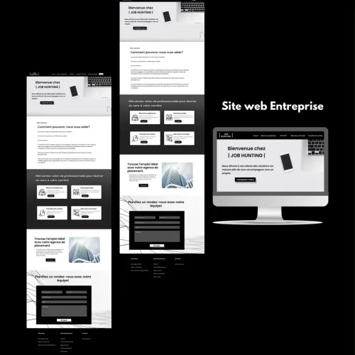 Creation site web professionnel, Shopify ecommerce, WordPress, Wix ou Codé