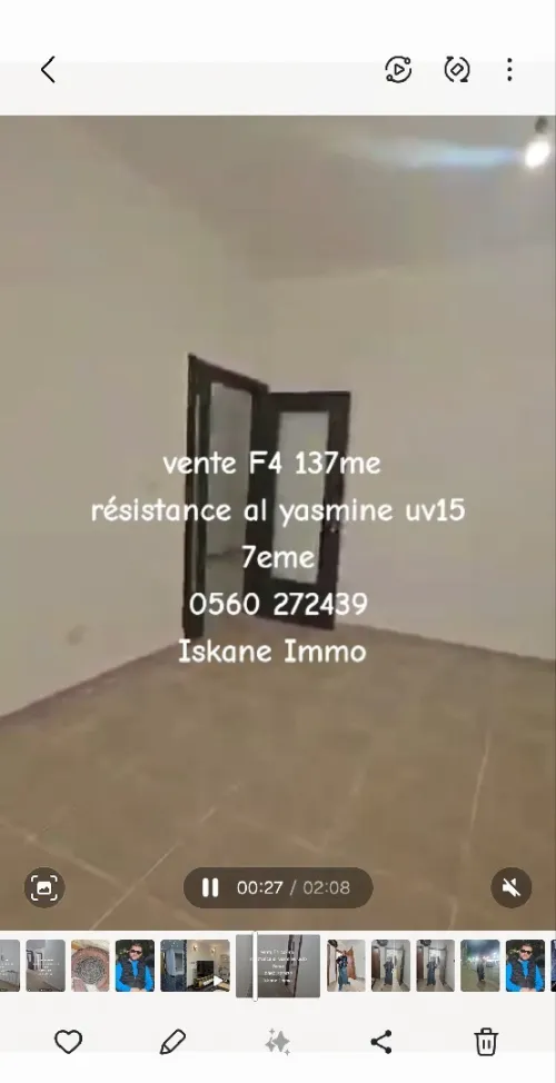 Vente Appartement F4 Constantine El khroub
