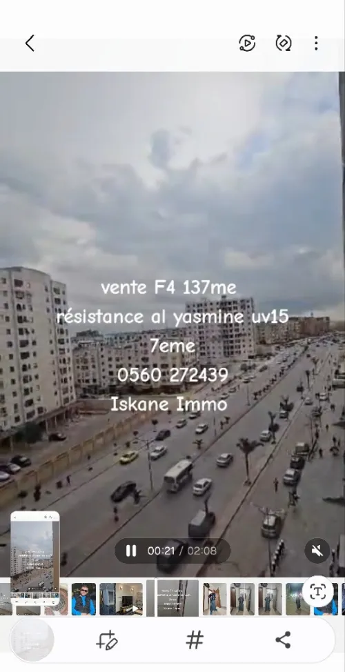 Vente Appartement F4 Constantine El khroub