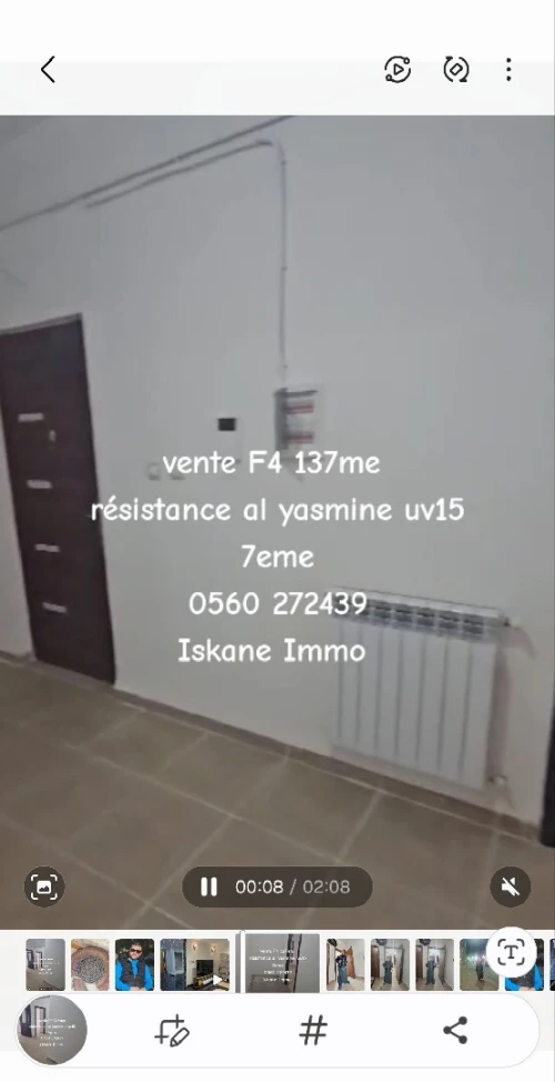 Vente Appartement F4 Constantine El khroub
