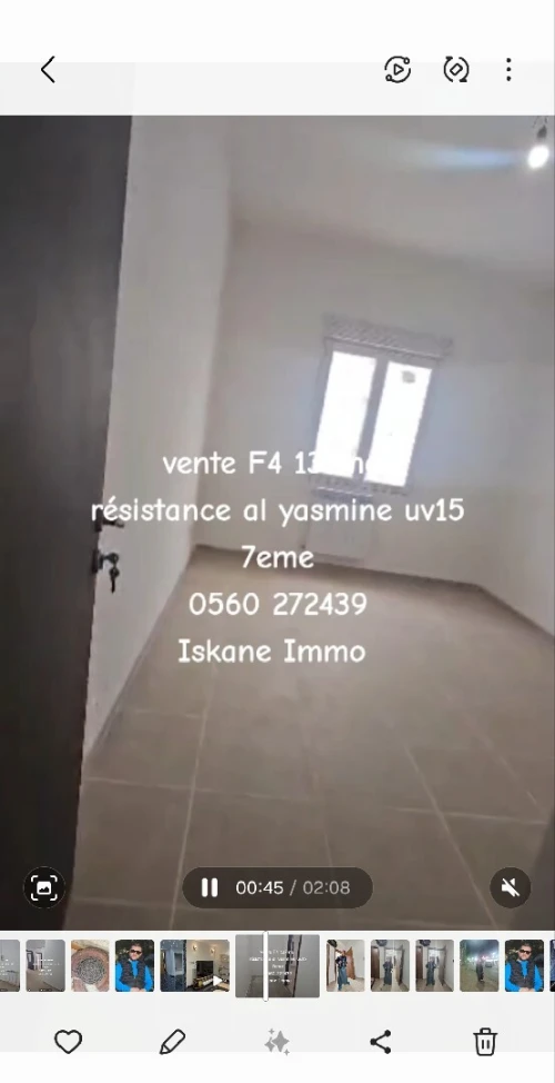 Vente Appartement F4 Constantine El khroub