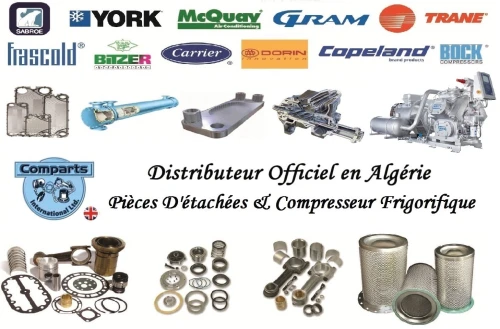 Réparations et Ventes Pièces Mécanique pour Compresseur Frigorifique A Vis et Piston