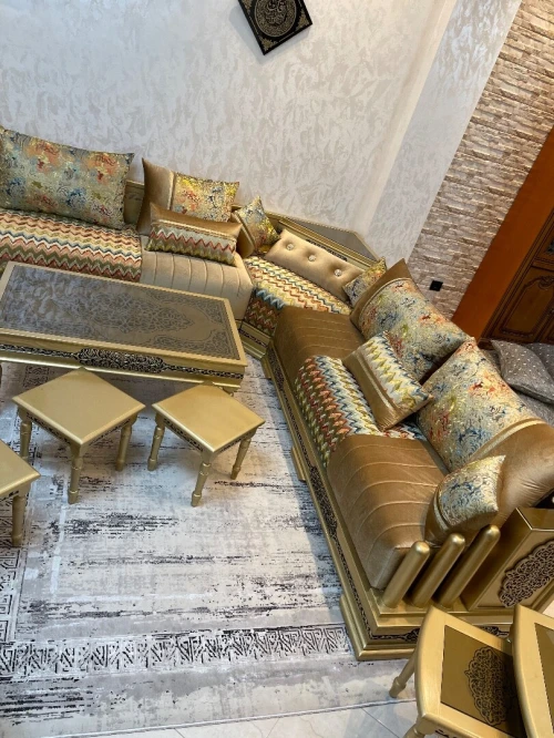 Salon marocain sedari canapé صالون مغربي جزائري 