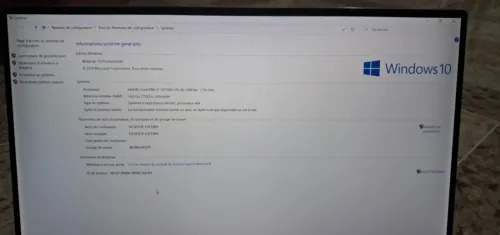 Dell XPS i7 10750H GTX 1650 4Go