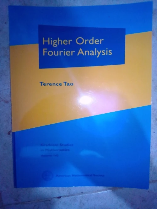 Higher Order Fourier Analysis par Terence Tao