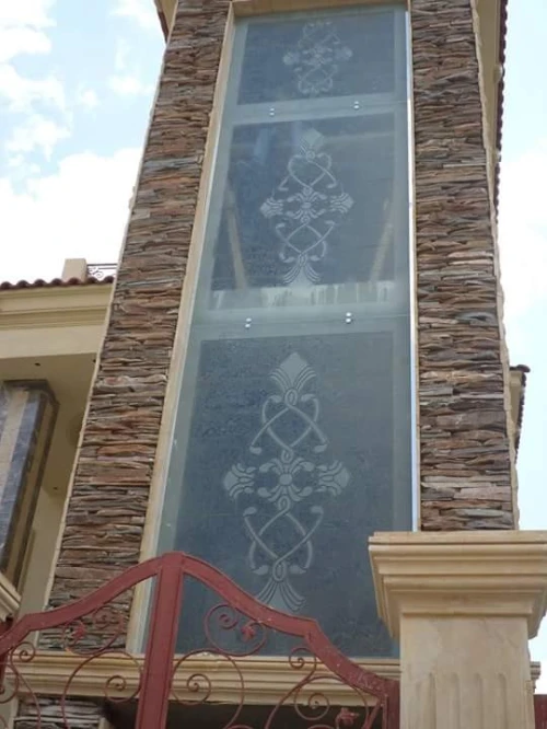 Vitrine et façade en VERRE SECURITE