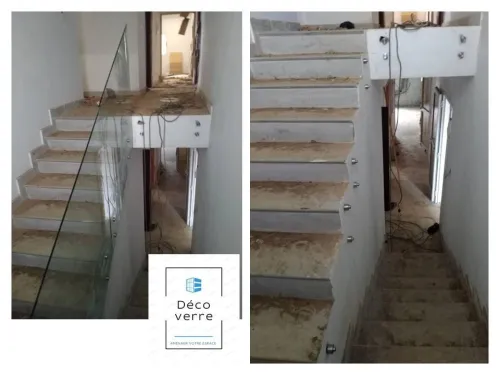 GARDE CORPS RAMPE D'ESCALIER 