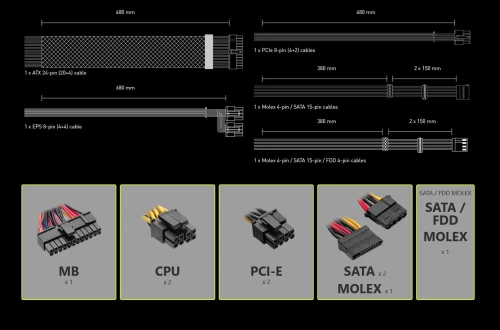 MSI MAG A500N-H 500 Watts