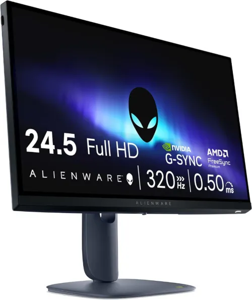 Écran Alienware 25  AW2525HM, Full HD 320Hz, Fast IPS, 0.5ms,