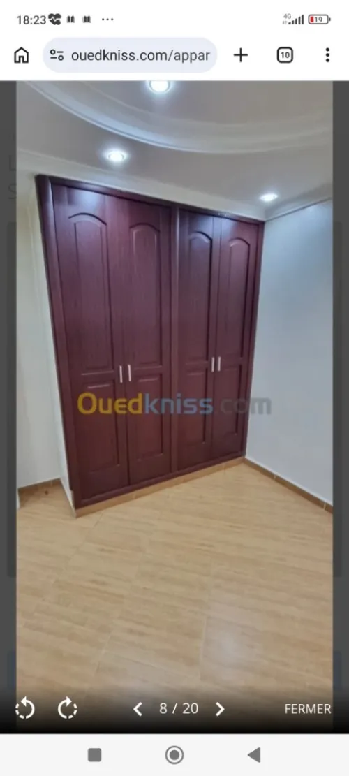 Location Appartement F3 Alger Hydra