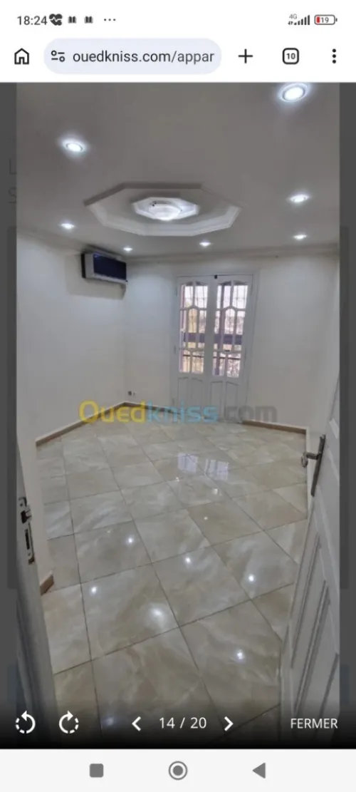 Location Appartement F3 Alger Hydra
