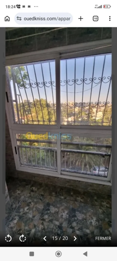 Location Appartement F3 Alger Hydra