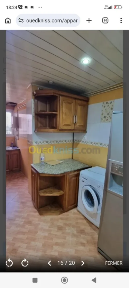Location Appartement F3 Alger Hydra