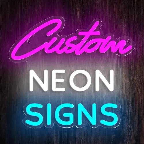 صناعة وتصميم لافتات النيون الإشهارية Neon LED Sign Manufacturer