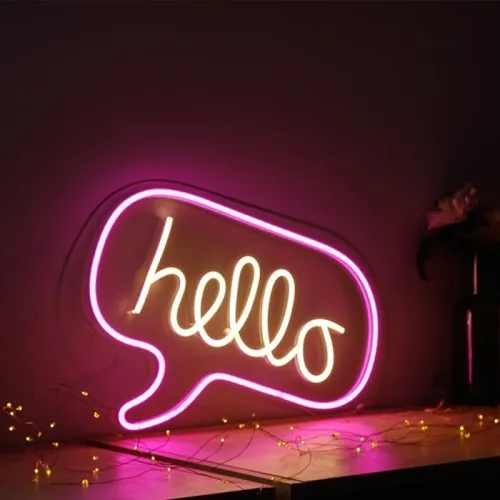 صناعة وتصميم لافتات النيون الإشهارية Neon LED Sign Manufacturer