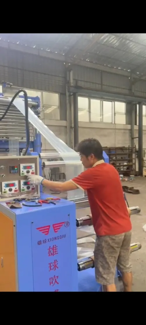 خط إنتاج نفخ البلاستيك كامل blown film production line
