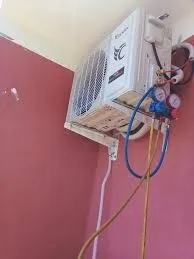 Installation climatiseur 