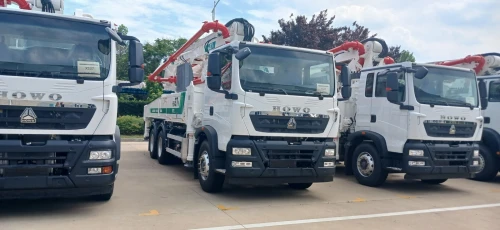 SINOTRUK HOWO SITRAK XCMG CAMION POMPE A BETON GIRAFE 2026