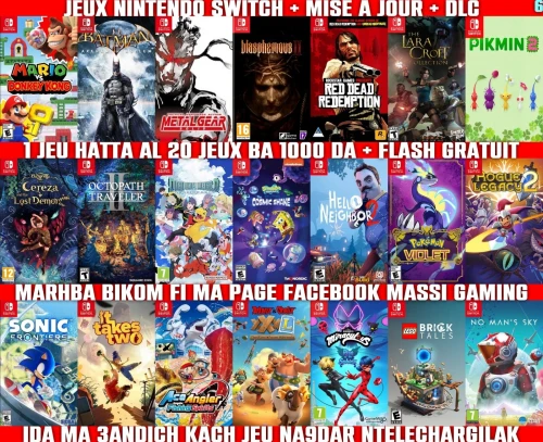 INSTALLATION JEUX NINTENDO SWITCH FLASHÉE / PUCÉE (+ FLASH GRATUIT + DLC + MISE A JOUR)