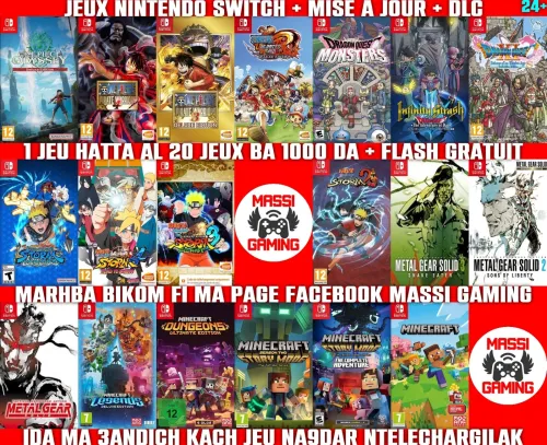 INSTALLATION JEUX NINTENDO SWITCH FLASHÉE / PUCÉE (+ FLASH GRATUIT + DLC + MISE A JOUR)