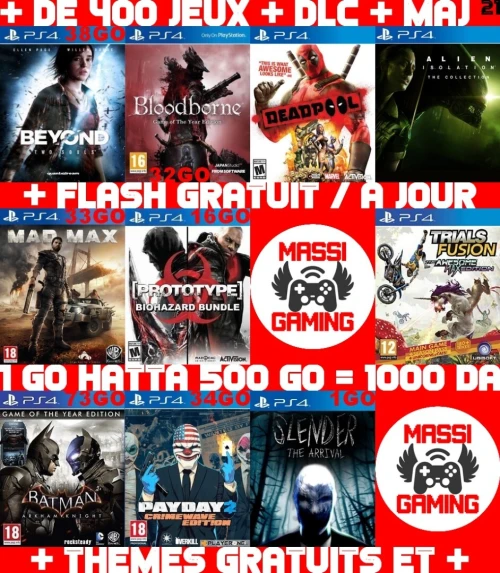INSTALLATION JEUX DIAL PS4 FLASHÉE 9.X & 11.00 & 12.X & 13.00 (+ FLASH GRATUIT + DLC + MISE A JOUR)