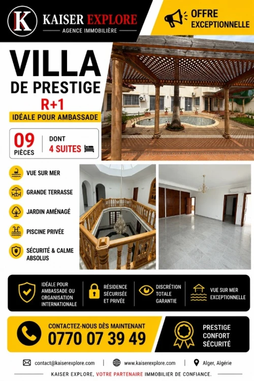Location Villa Alger El biar