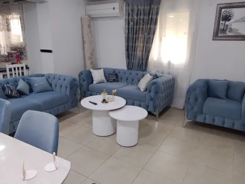 Je mets en vente un salon de fauteuils de six places