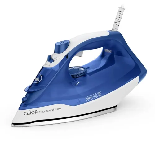 Calor Fer a repasser Calor Express 2400 Watts   Bleu blanc