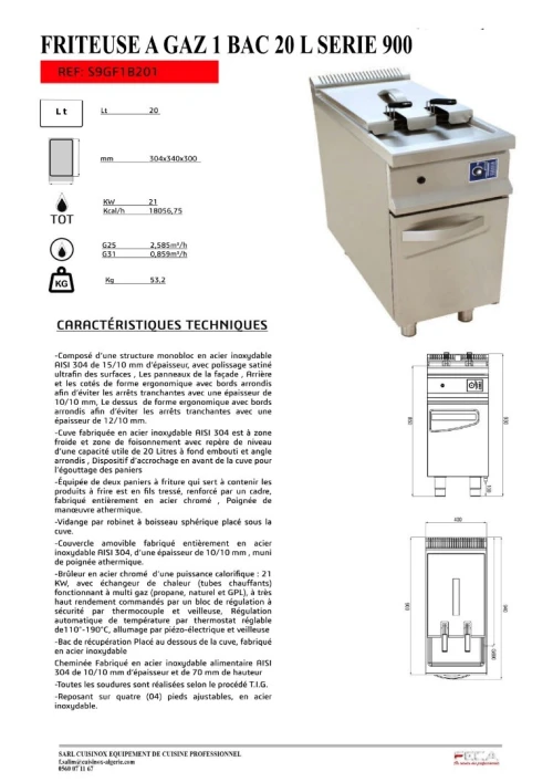 EQUIPEMENT ET MATERIEL DE CUISINE PROFESSIONNEL