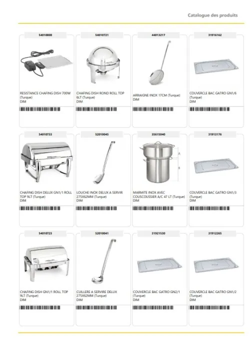 EQUIPEMENTS DE CUISINE PROFESSIONNEL ET COLLECTIVITES LOCALES