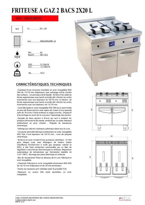 EQUIPEMENT ET MATERIEL DE CUISINE PROFESSIONNEL