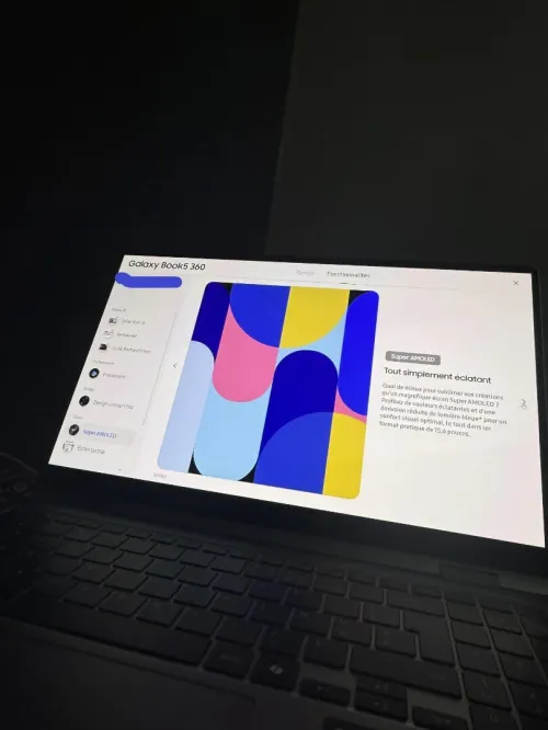 Samsung Galaxy Book 5 360 - Ultra 7 - 16GB lpddr5x - 512GB NVME - Oled - Neuf Jamais Utilisé