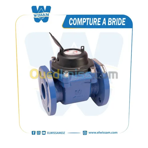 COMPTEUR D-EAU A BRIDE