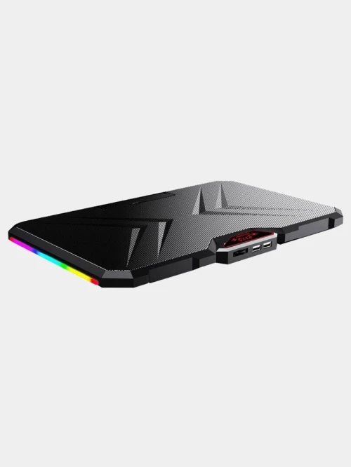 Refroidisseur laptop Gaming YL-019  [2 ventilo/vitesse reglable/ RGB/ 2USB]
