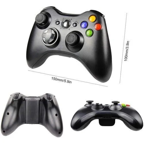 MANETTE XBOX 360 PC SANS FIL  AVEC ADAPTATEUR SANS FIL dobgel 