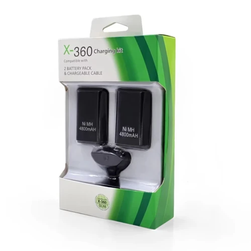 Kit DOUBLE 2 Batterie XBOX360