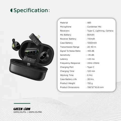Microphone Green Lion GM-85x